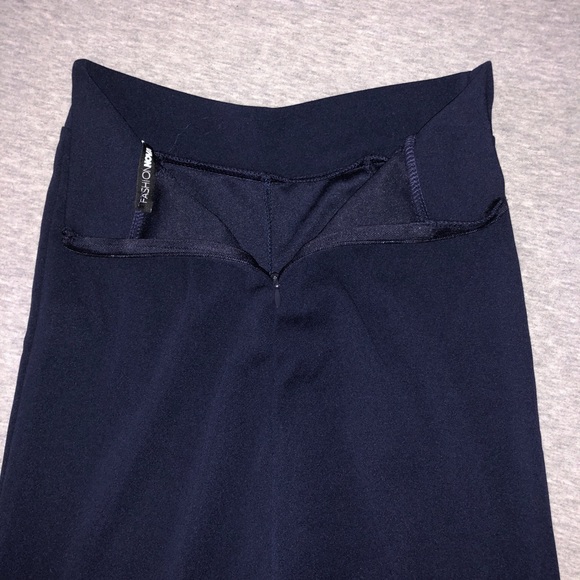 High Waisted Dress Pants | Navy | Size XS - Picture 6 of 8